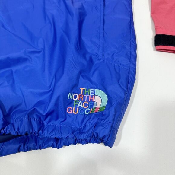 Gucci x The North Face XL Windbreaker Rain Anorak Jacket Color Block NWT - Picture 6 of 14